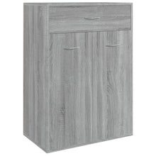 Schoenenkast 60x35x84 cm bewerkt hout grijs sonoma Grijs sonoma