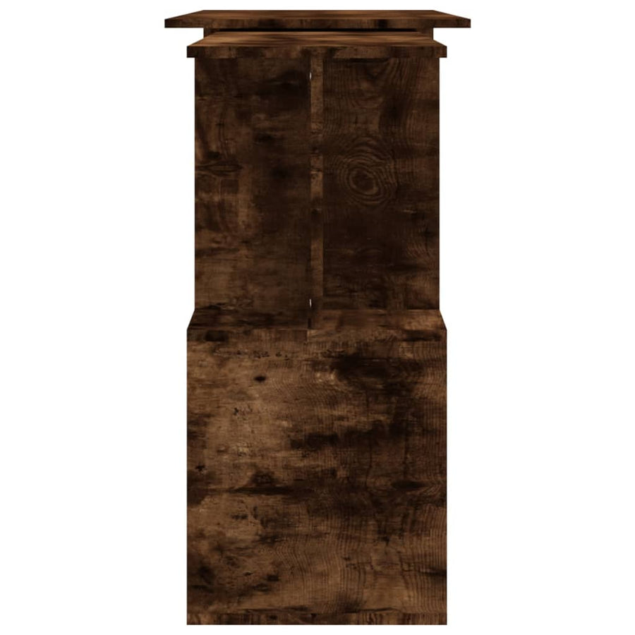 Hoekbureau 200X50X76 Cm Bewerkt Hout Kleur Gerookt eiken