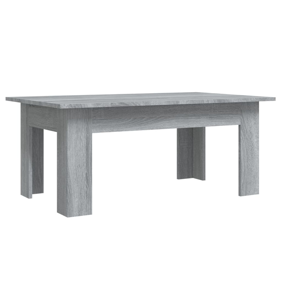 Salontafel 00X60X42 Cm Bewerkt Hout Eikenkleurig Grijs sonoma