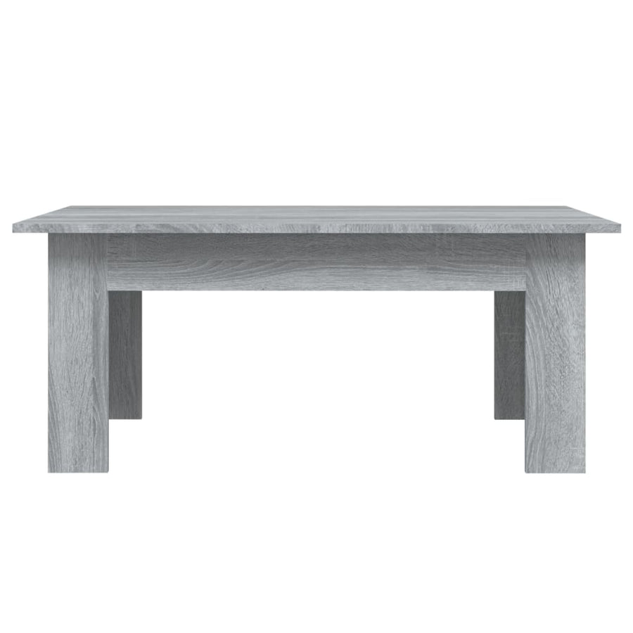 Salontafel 00X60X42 Cm Bewerkt Hout Eikenkleurig Grijs sonoma