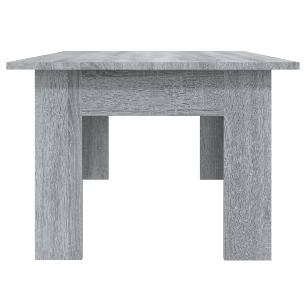 Salontafel 00X60X42 Cm Bewerkt Hout Eikenkleurig Grijs sonoma