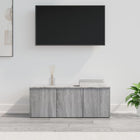 Tv-meubel 80x34x30 cm grijs sonoma eiken