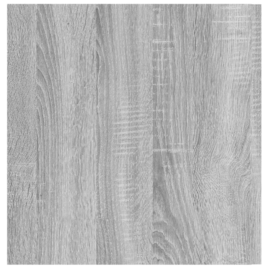 Hangkast 80x39x40 cm bewerkt hout grijs sonoma eikenkleurig Grijs sonoma
