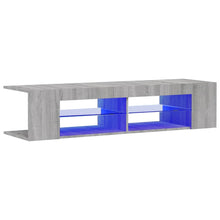 Tv-Meubel Met Led-Verlichting 35X39X30 Cm Eiken Grijs sonoma