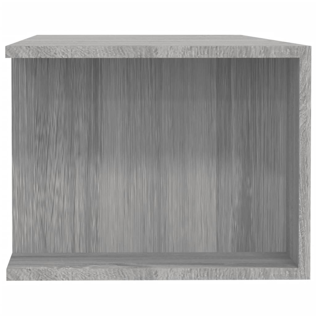 Tv-Meubel Met Led-Verlichting 35X39X30 Cm Eiken Grijs sonoma