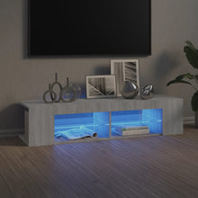 Tv-Meubel Met Led-Verlichting 35X39X30 Cm Eiken Grijs sonoma