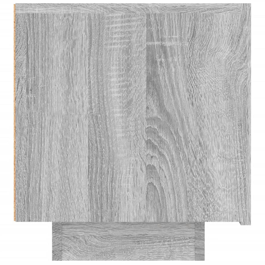 Tv-Meubel 00X35X40 Cm Bewerkt Hout Eikenkleurig Grijs sonoma