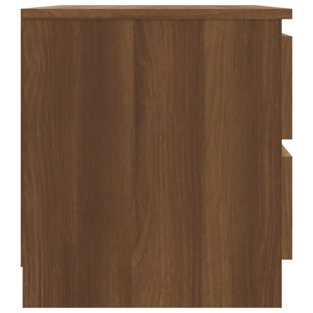 Nachtkastjes 50X39X43,5 Cm Bewerkt Hout 2