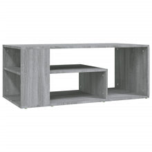 Salontafel 100x50x40 cm bewerkt hout grijs sonoma eikenkleurig Grijs sonoma