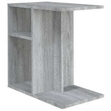 Bijzettafel 50X30X50 Cm Bewerkt Hout Eikenkleurig Grijs sonoma