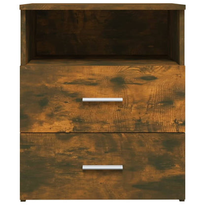 Nachtkastjes 50X3X60 Cm Kleurig 2 Gerookt eiken