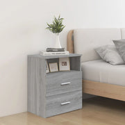 Nightstand 50x32x60 cm grey Sonoma oak