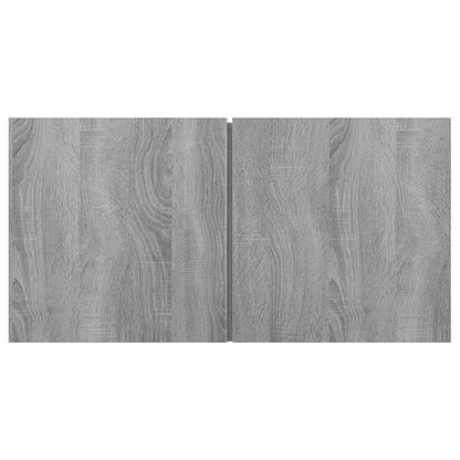 Tv-Hangmeubel 60X30X30 Cm Bewerkt Hout Eikenkleur 1 Grijs sonoma