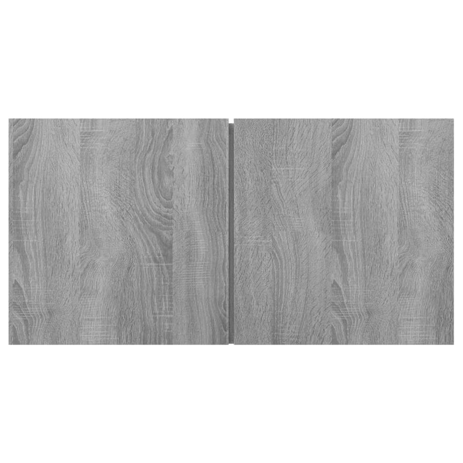 Tv-Hangmeubel 60X30X30 Cm Bewerkt Hout Eikenkleur 1 Grijs sonoma