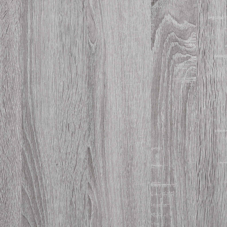 Wandrekken Kubus 2 st 30x15x30 cm grijs sonoma