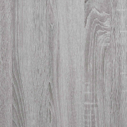 Wandschappen kubus 6 st 30x15x30 cm grijs sonoma