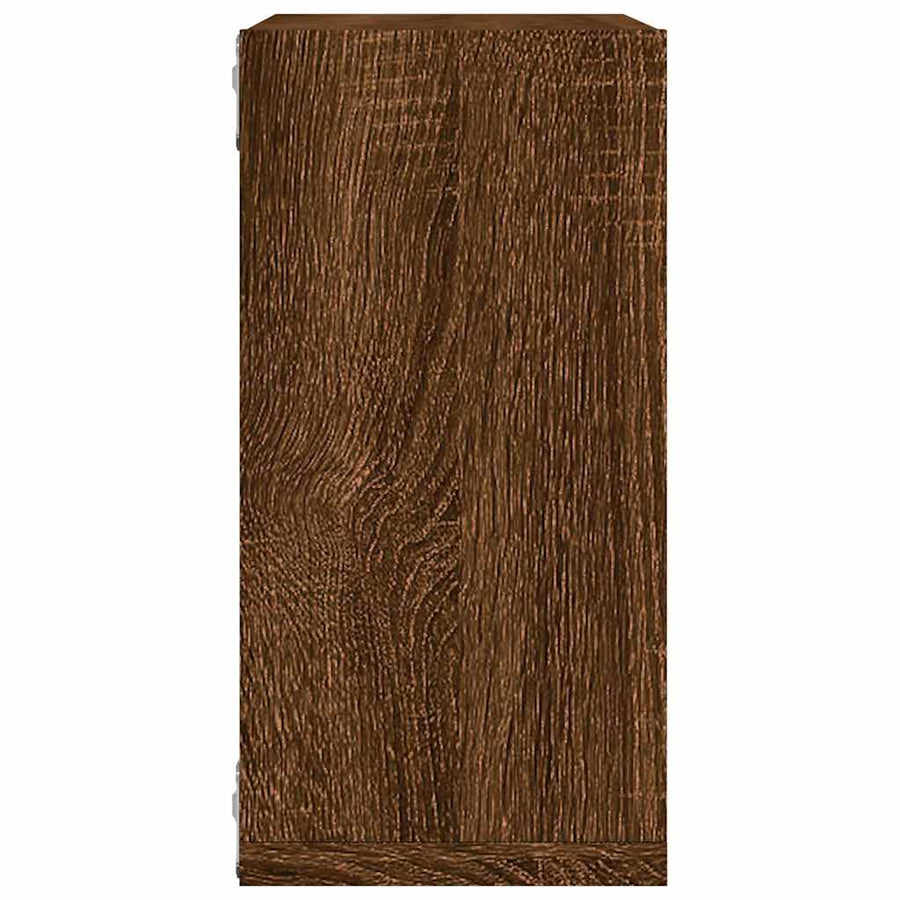 Wandschappen kubus 4 st 30x15x30 cm sonoma bruin eikenkleurig