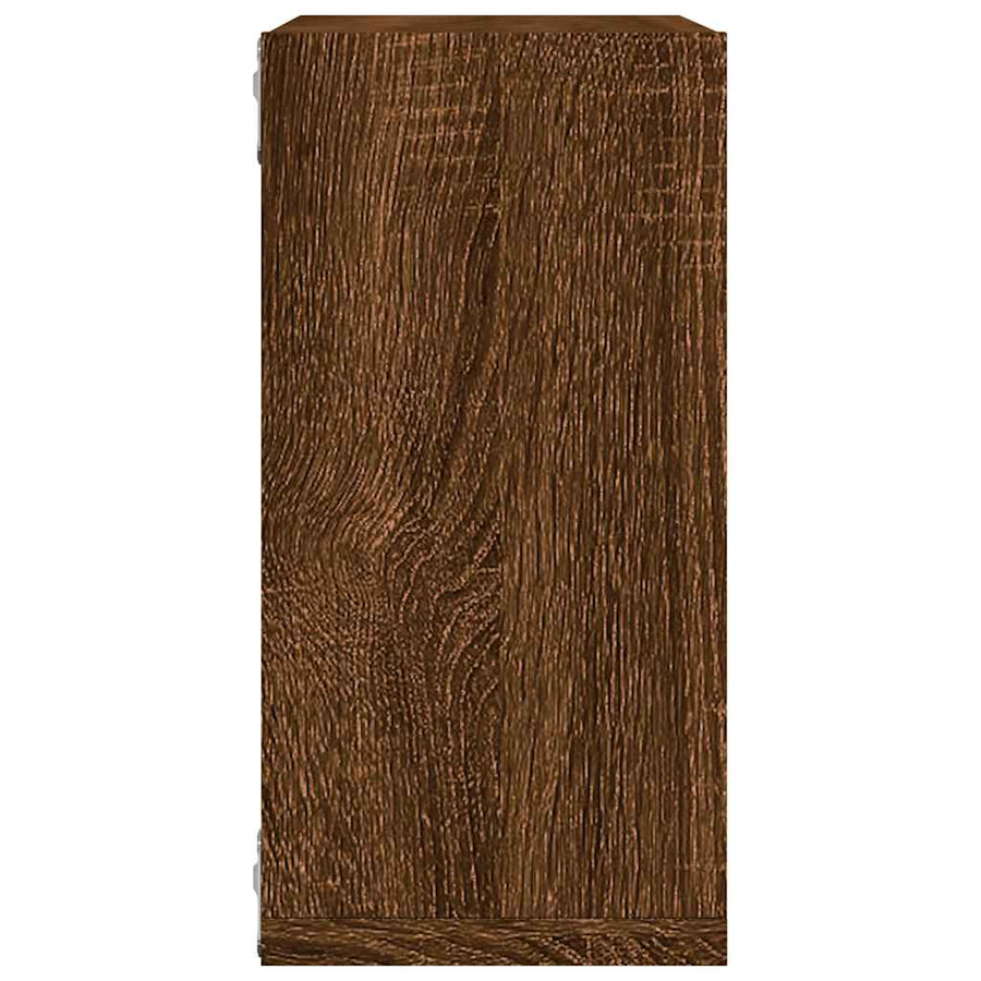 Wandschappen kubus 6 st 30x15x30 cm sonoma bruin eikenkleurig