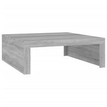 Salontafel 00X00X35 Cm Bewerkt Hout Eikenkleurig Grijs sonoma