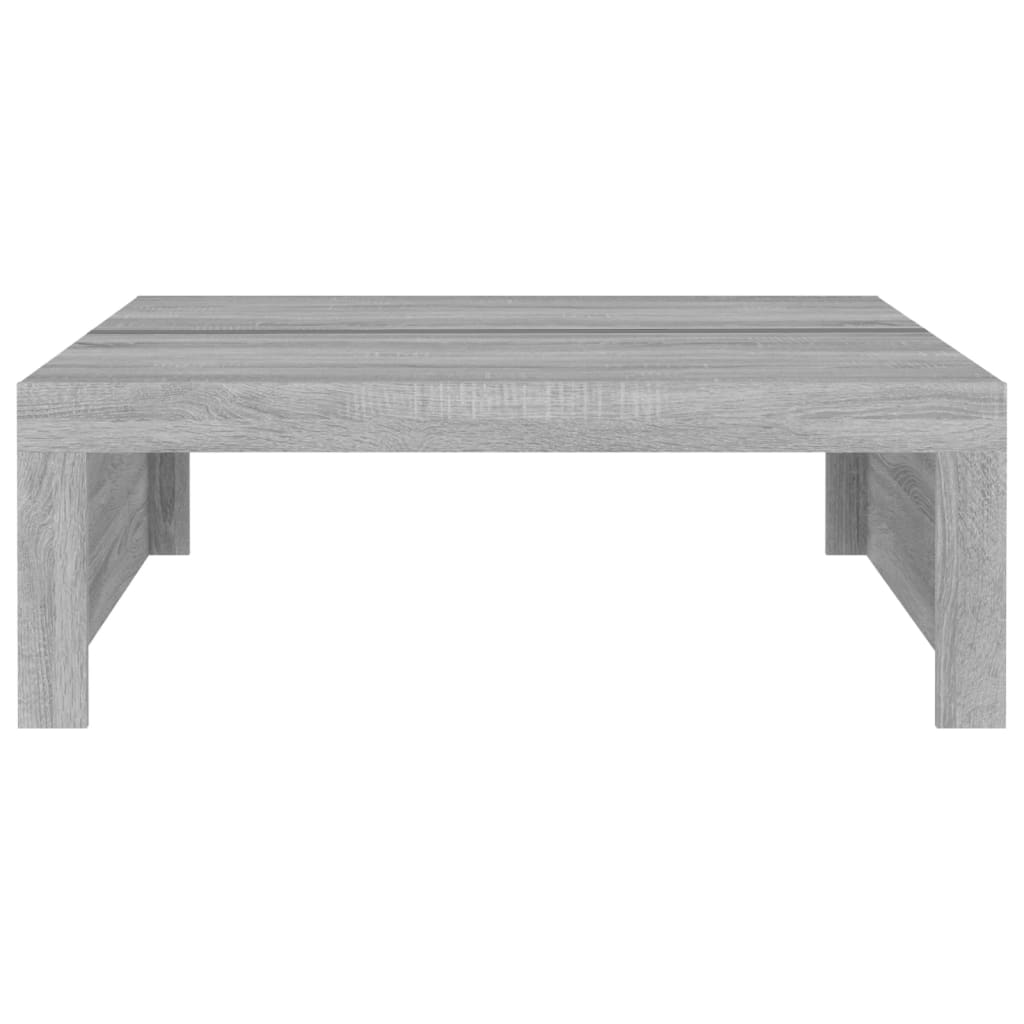 Salontafel 00X00X35 Cm Bewerkt Hout Eikenkleurig Grijs sonoma