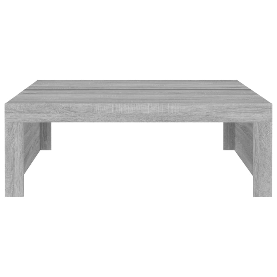 Salontafel 00X00X35 Cm Bewerkt Hout Eikenkleurig Grijs sonoma