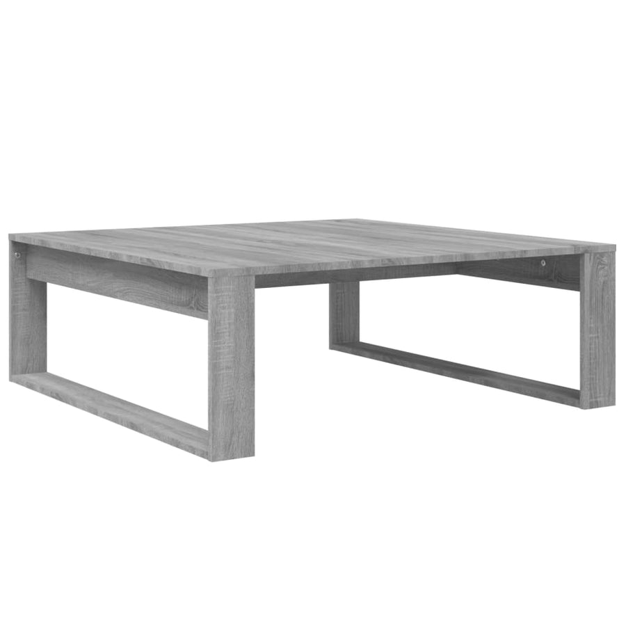Salontafel 00X00X35 Cm Bewerkt Hout Eikenkleurig Grijs sonoma