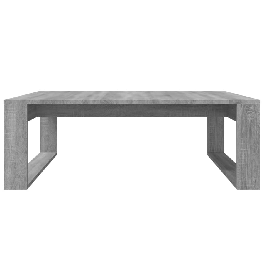 Salontafel 00X00X35 Cm Bewerkt Hout Eikenkleurig Grijs sonoma