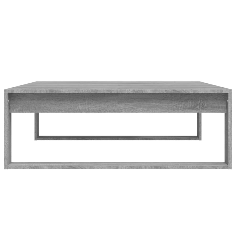 Salontafel 00X00X35 Cm Bewerkt Hout Eikenkleurig Grijs sonoma