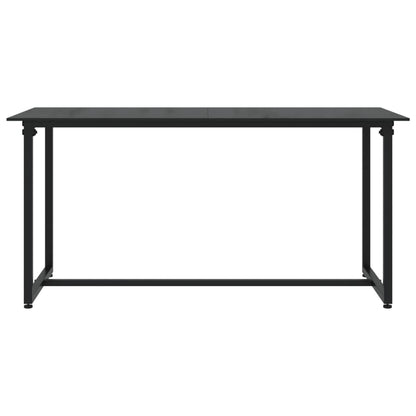 4-Delige Loungeset Met Kussens Poly Rattan Zwart