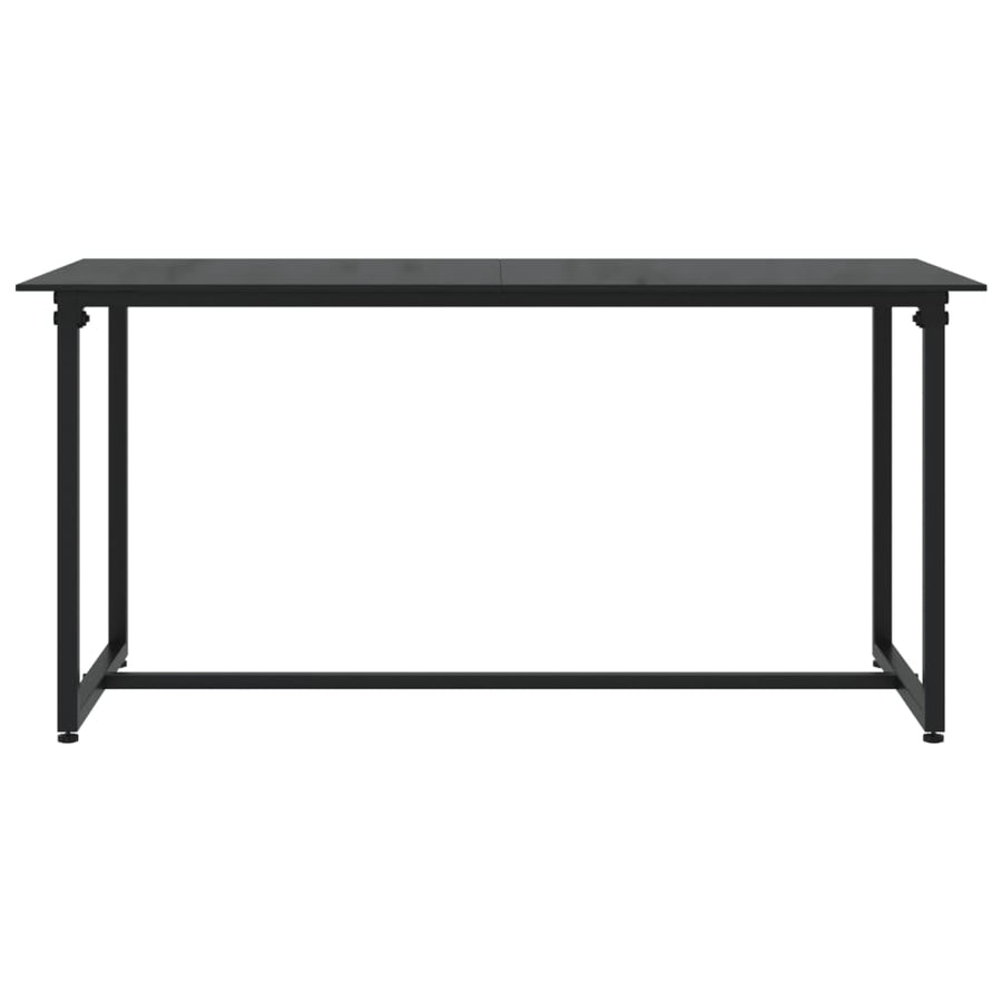 4-Delige Loungeset Met Kussens Poly Rattan Zwart