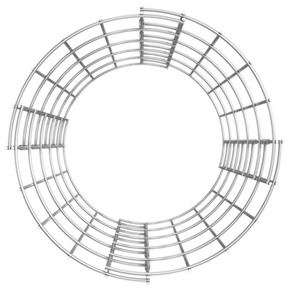 Gabion Paal Rond Ø30X50 Cm Gegalvaniseerd Staal Ø 30 x 50 cm