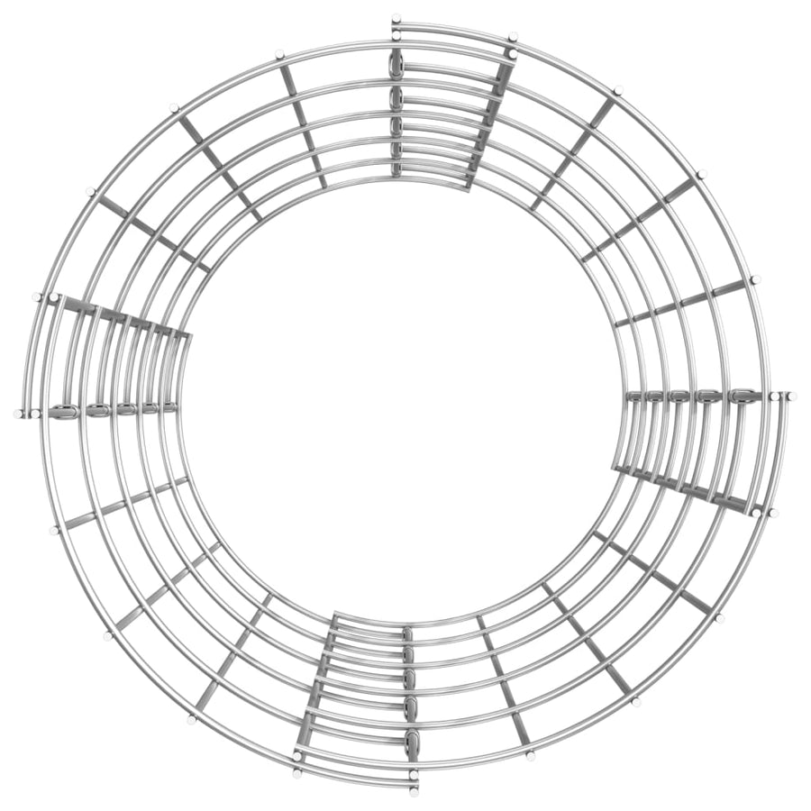 Gabion Paal Rond Ø30X50 Cm Gegalvaniseerd Staal Ø 30 x 50 cm