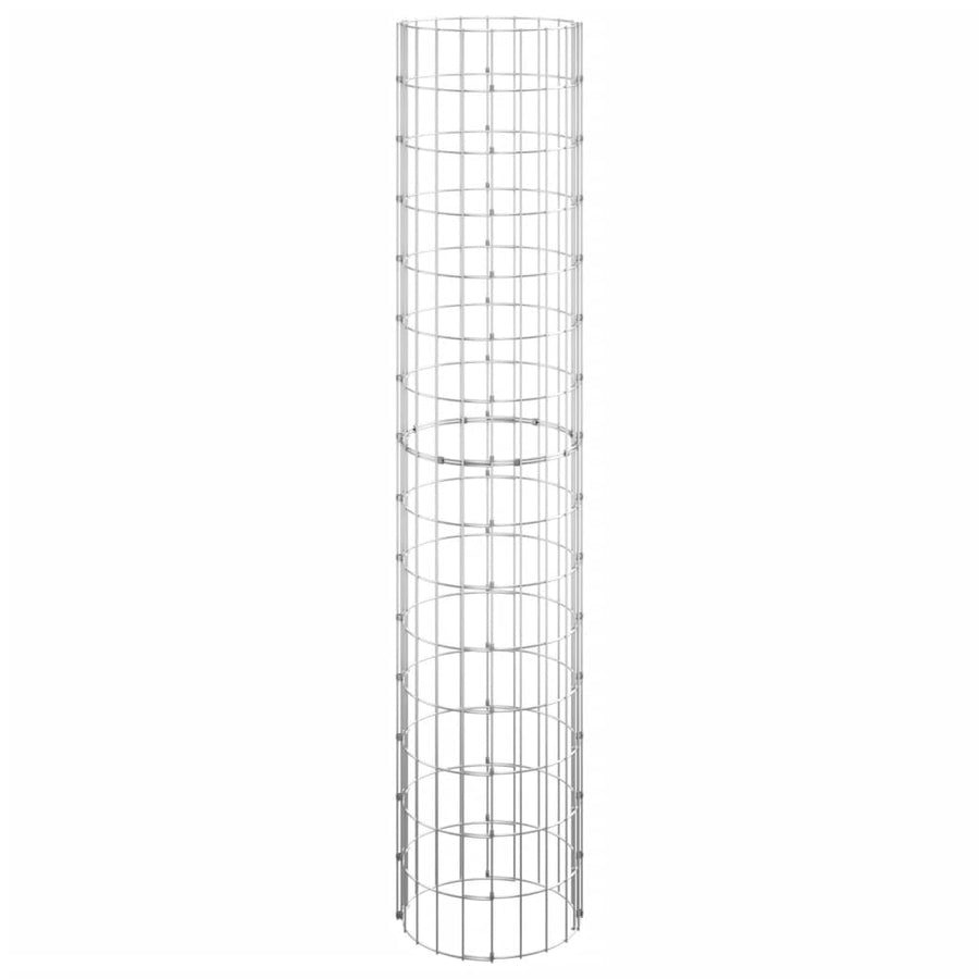 Gabion Paal Rond Ø30X50 Cm Gegalvaniseerd Staal Ø 30 x 150 cm