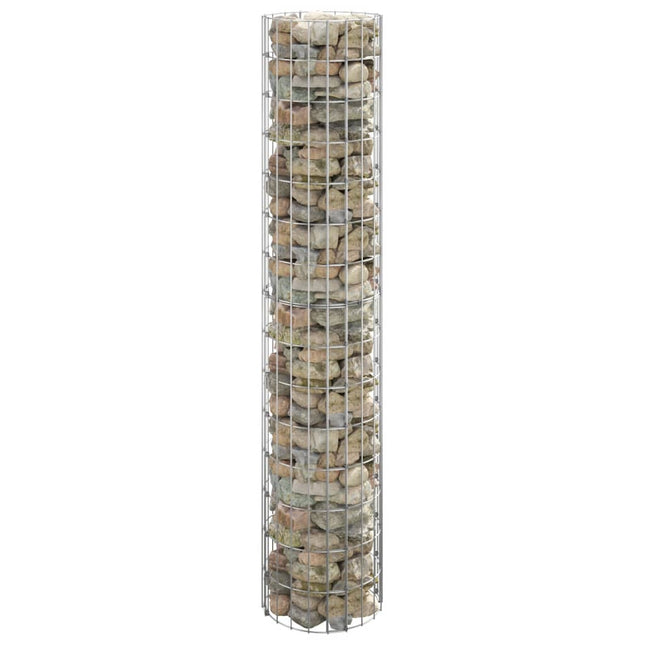 Gabion Paal Rond Ø30X50 Cm Gegalvaniseerd Staal Ø 30 x 150 cm