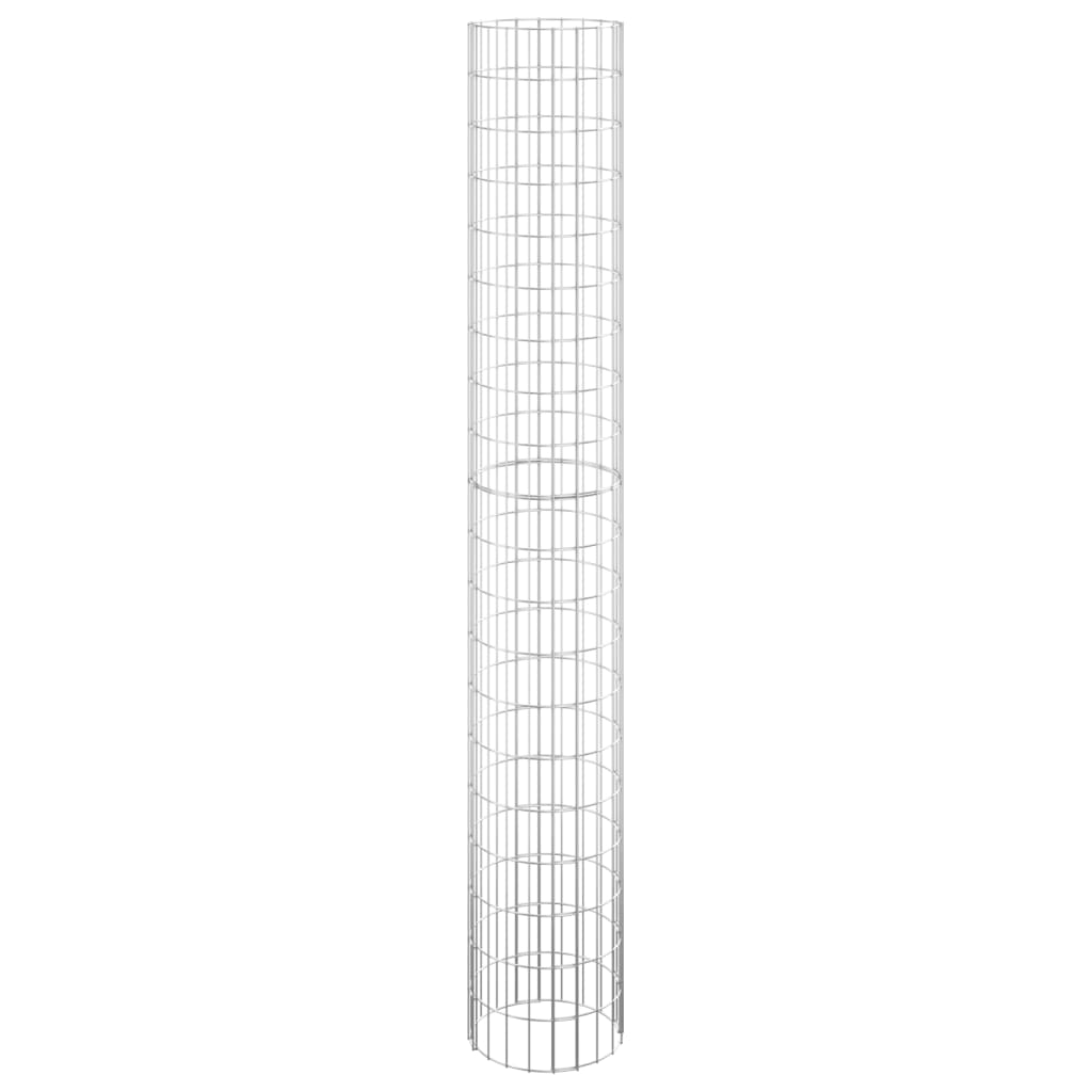 Gabion Paal Rond Ø30X200 Cm Gegalvaniseerd Staal Ø 30 x 200 cm