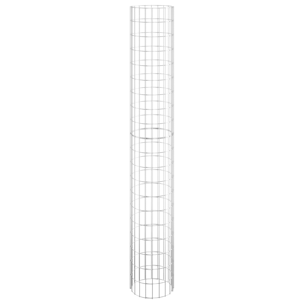 Gabion Paal Rond Ø30X200 Cm Gegalvaniseerd Staal Ø 30 x 200 cm