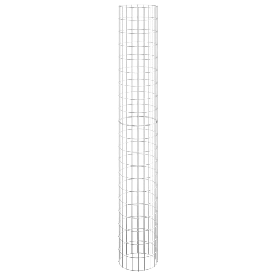 Gabion Paal Rond Ø30X200 Cm Gegalvaniseerd Staal Ø 30 x 200 cm