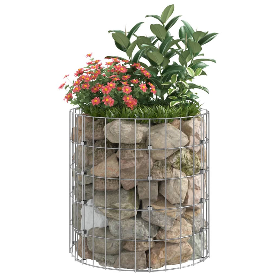Gabion Paal Rond Ø50X50 Cm Gegalvaniseerd Staal Ø 50 x 50 cm