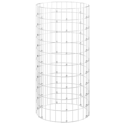 Gabion Paal Rond Ø50X00 Cm Gegalvaniseerd Staal Ø 50 x 100 cm