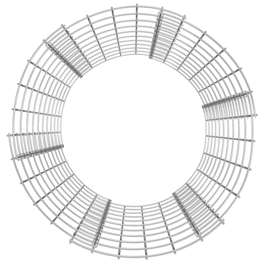 Gabion Paal Rond Ø50X00 Cm Gegalvaniseerd Staal Ø 50 x 100 cm
