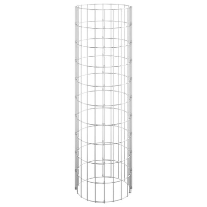 Gabion Plantenbakken 3 St Rond Verhoogd Ø30X00 Cm Staal Ø 30 x 100 cm (3 pcs)
