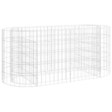 Gabion Plantenbak Verhoogd Gegalvaniseerd Ijzer 120 x 50 x 50 cm