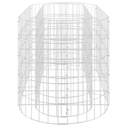 Gabion Plantenbak Verhoogd Gegalvaniseerd Ijzer 120 x 50 x 50 cm