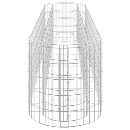 Gabion Plantenbak Verhoogd Gegalvaniseerd Ijzer 260 x 50 x 50 cm