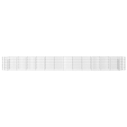 Gabion Plantenbak Verhoogd 470X50X50 Cm Gegalvaniseerd Ijzer