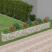 Gabion Plantenbak Verhoogd 470X50X50 Cm Gegalvaniseerd Ijzer