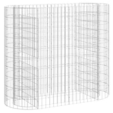 Gabion Plantenbak Verhoogd 120X50X100 Cm Gegalvaniseerd Ijzer