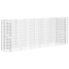 Gabion Plantenbak Verhoogd 260X50X100 Cm Gegalvaniseerd Ijzer