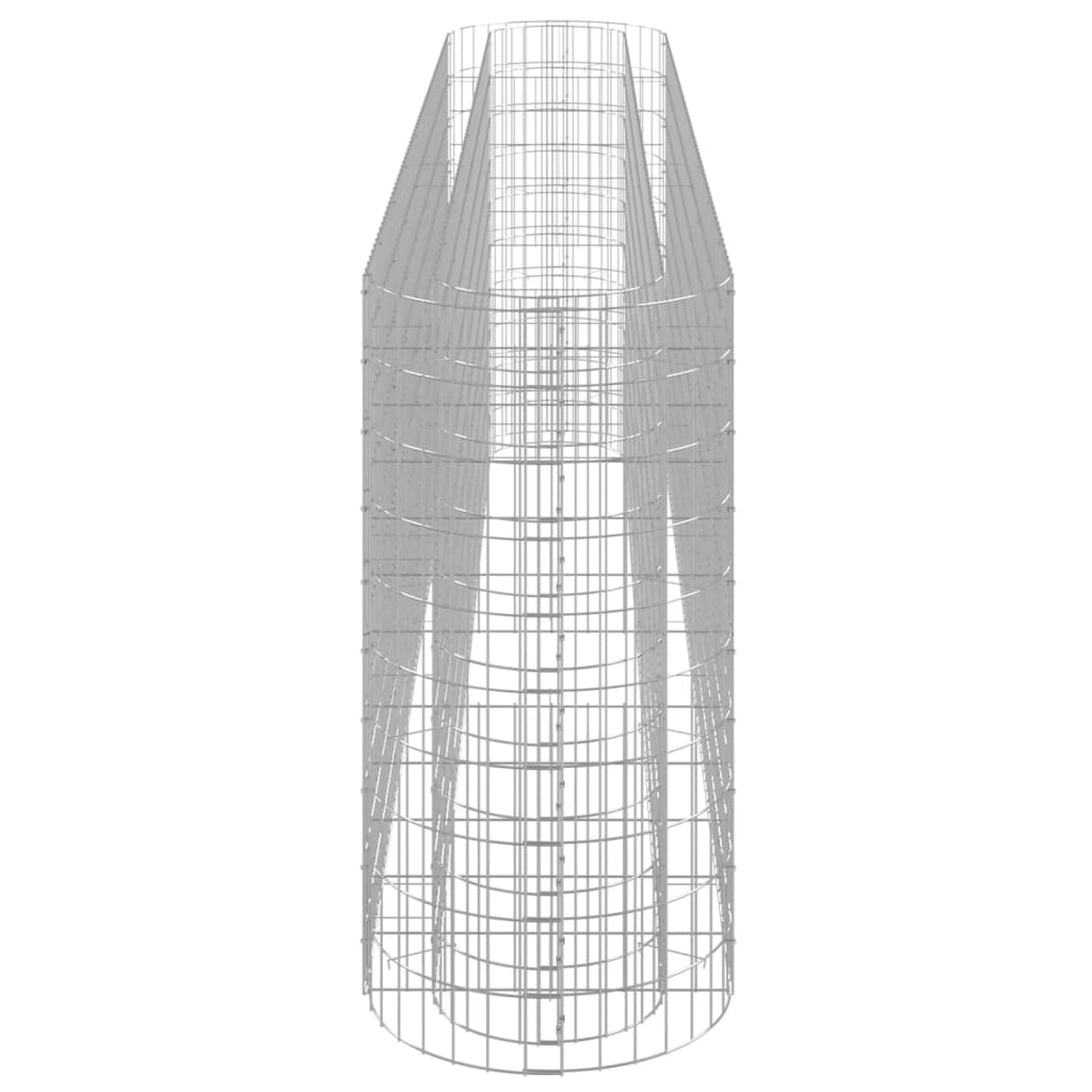 Gabion Plantenbak Verhoogd 330X50X100 Cm Gegalvaniseerd Ijzer