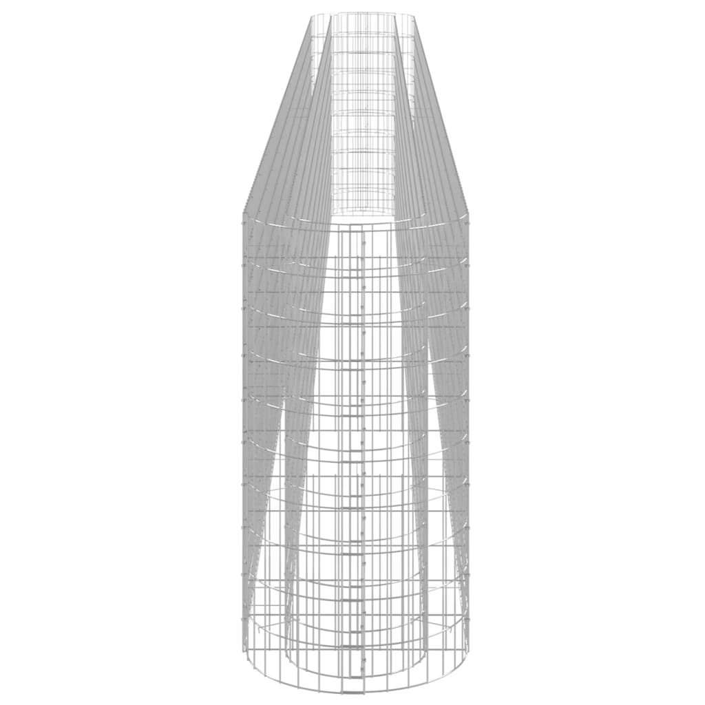 Gabion Plantenbak Verhoogd 610X50X100 Cm Gegalvaniseerd Ijzer